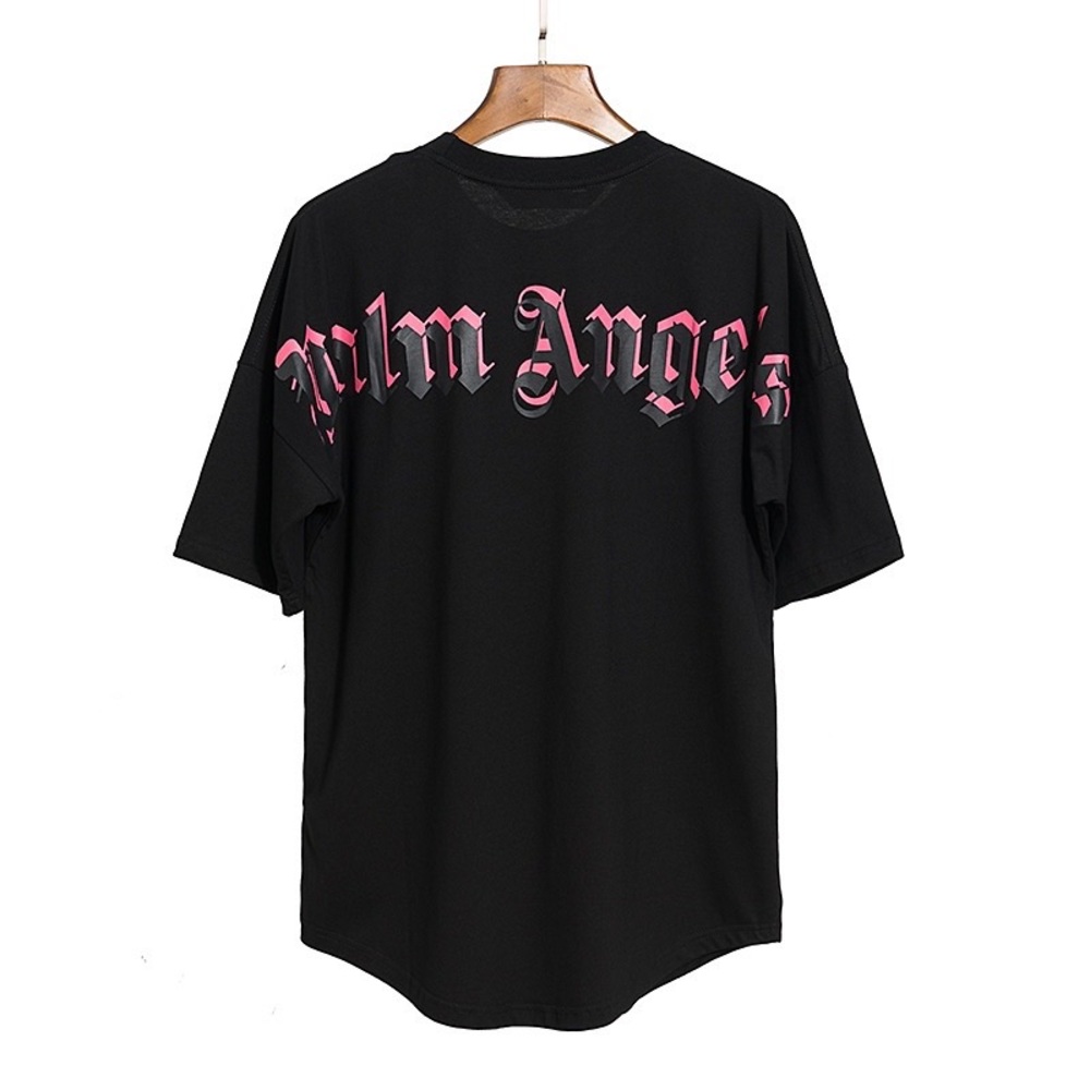 Palm Angels Black Men's T-Shirt - Picture 2 of 4